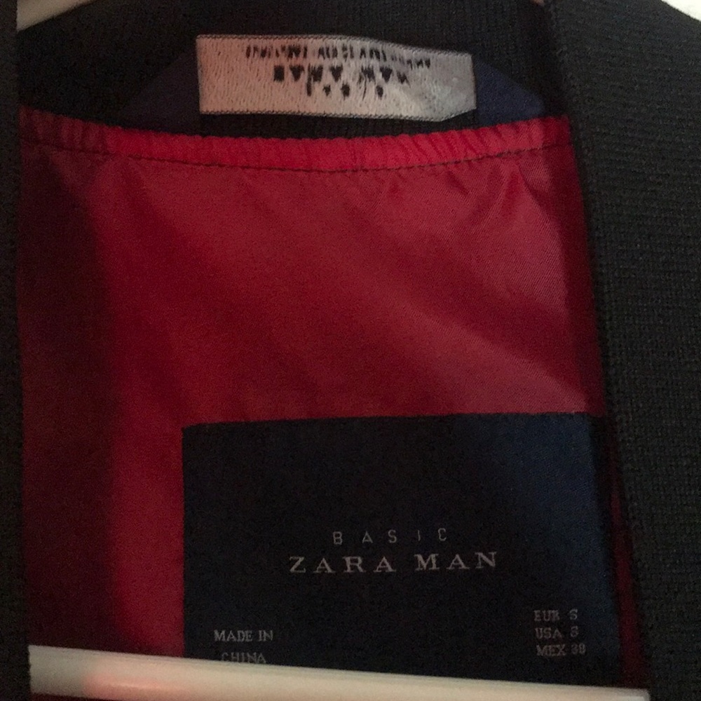 Zara man bomber jacket